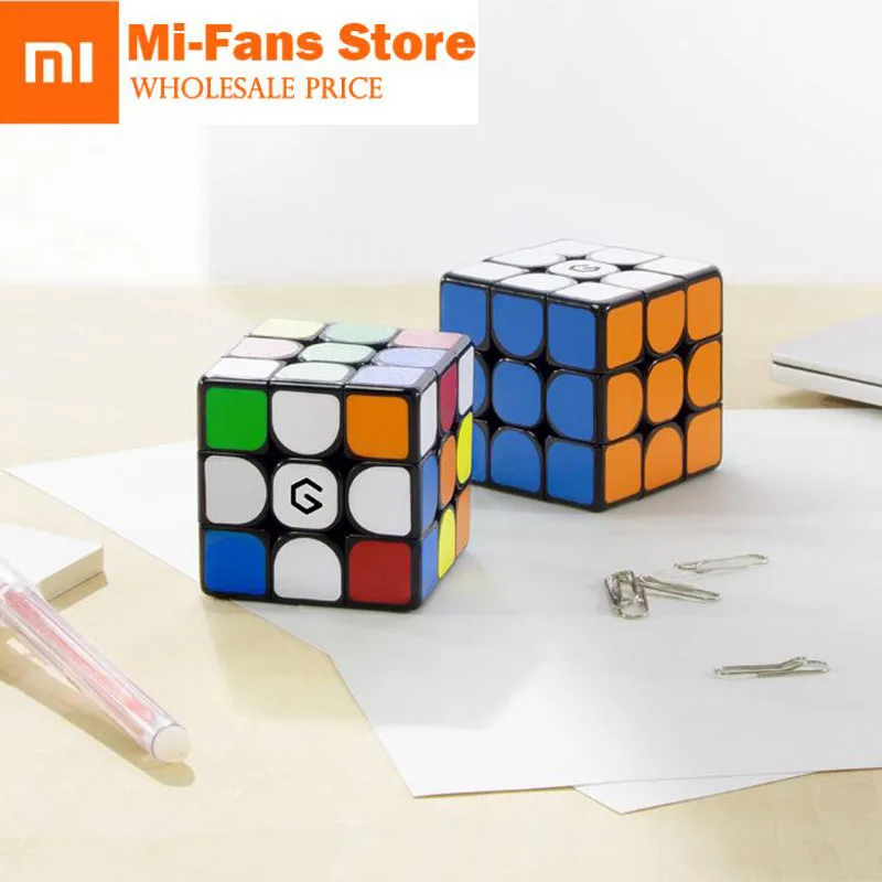 Магнитный куб Xiaomi Mijia Giiker M3, 3x3x3, яркий цвет, квадратный магический куб, головоломка, научное образование, портативный куб, игрушка