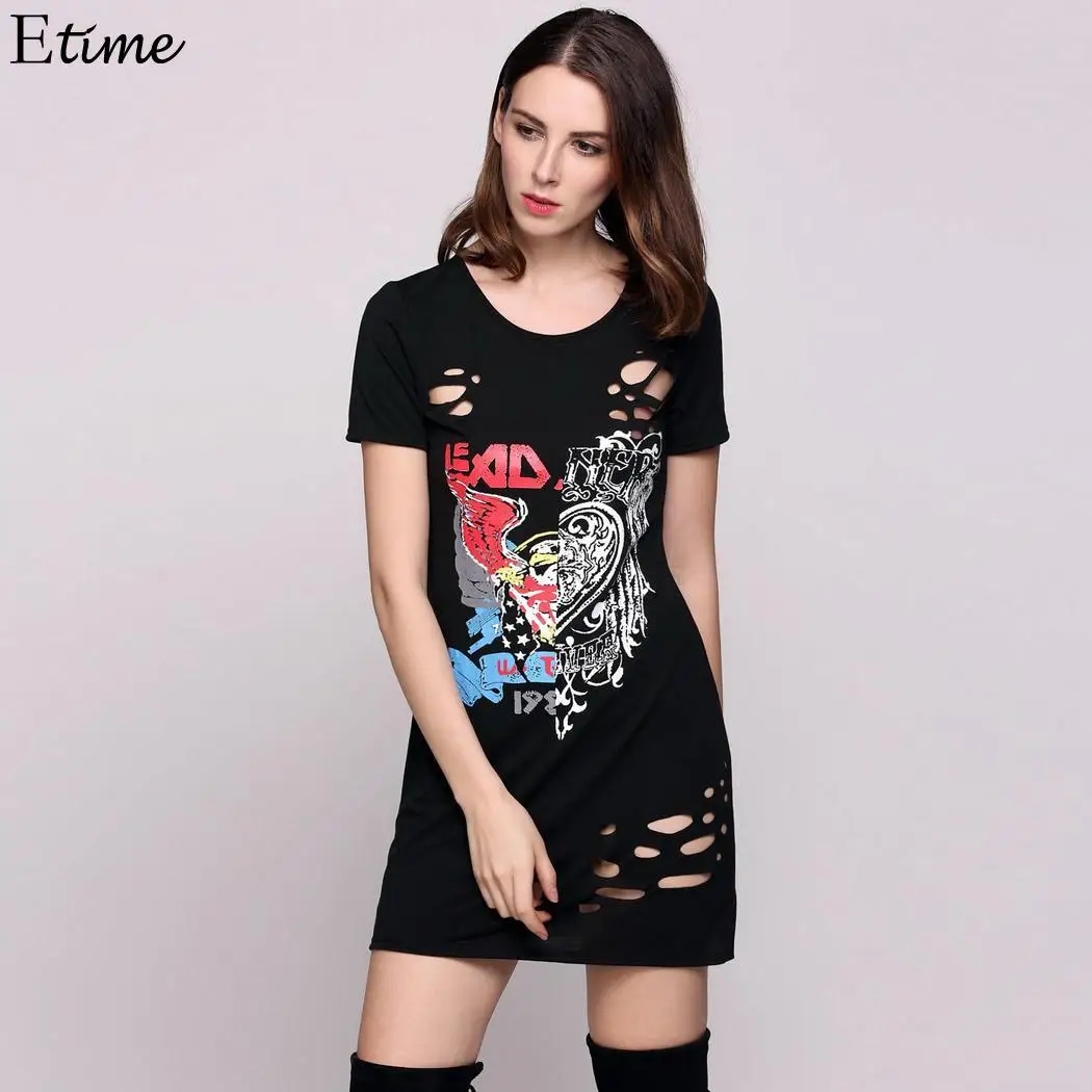 Туфли лодочки с круглым отверстием Распечатать тройника повседневные воротника