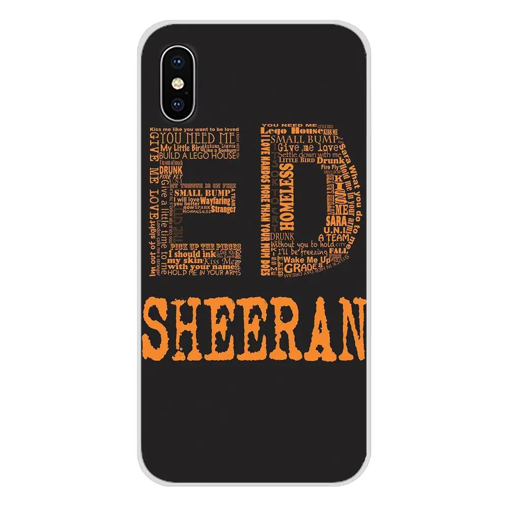 Аксессуары чехлы для телефонов Ed Sheeran Xiaomi Redmi 4A S2 Note 3 3S 4 4X 5 Plus 6 7 6A Pro Pocophone F1 |