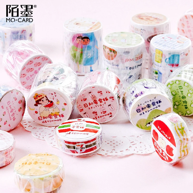 

1.5cm*5M Summer Fruits Style Strawberry Orange DIY Decorative Masking Washi Tape