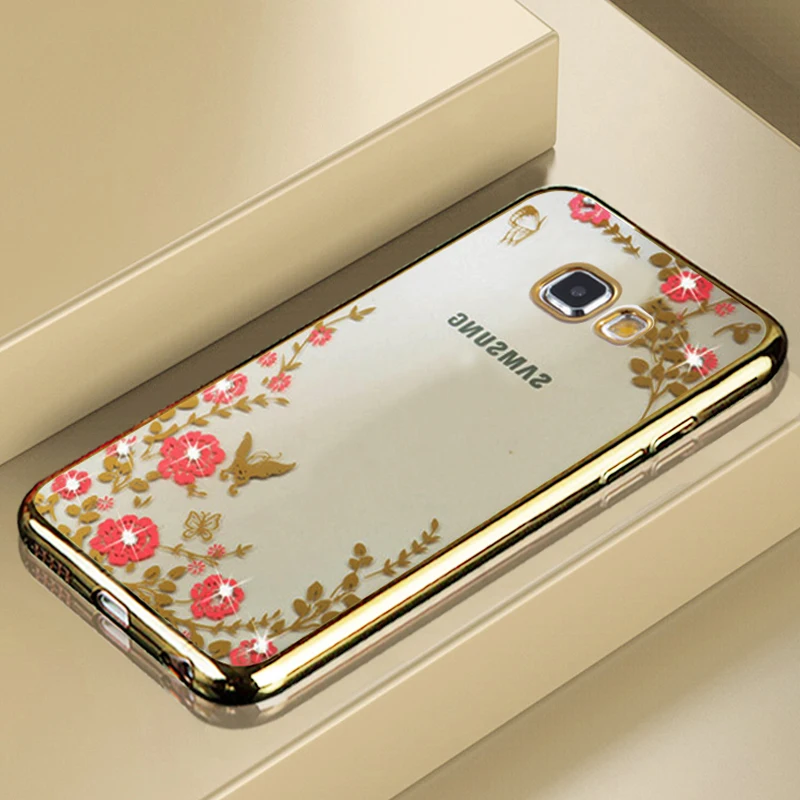 Чехол KaiNuEn etui чехол для Samsung Galaxy A5 2016 A510 прозрачные Роскошные 3d чехлы телефонов