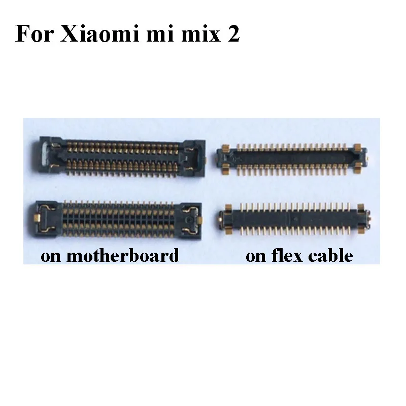2 шт. разъем док станции Порт зарядки Micro USB FPC Разъем для Xiaomi Mi Mix логика на
