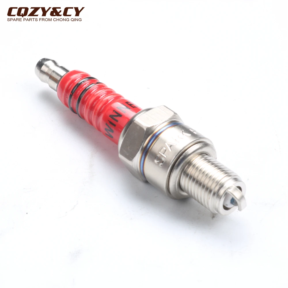 4 шт. A7TC C7HSA Высококачественная Свеча зажигания для 70cc 110cc GY6 50 125 150cc скутера
