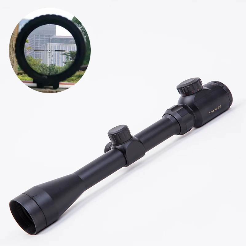 3-9X40eg охотничий Воздушный прицел проволока дальномер Сетка арбалет воздушные