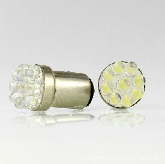 

10 pcs 1156 BA15S 9SMD 9led Car Turn signal auto light Reverse Brake auto brake light 12V