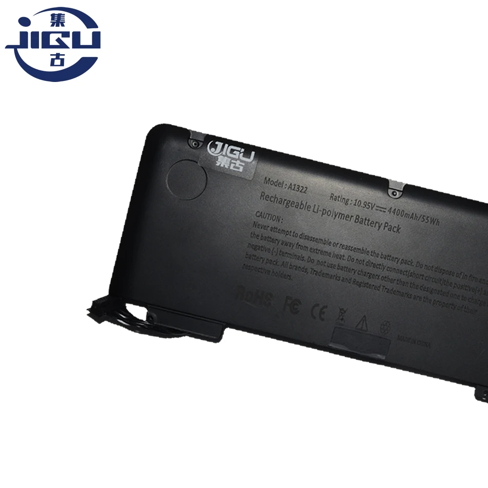 JIGU A1322 ноутбук Батарея для APPLE MacBook Pro 1" MB990LL/MB991LL/MC374LL/A1278 MC700
