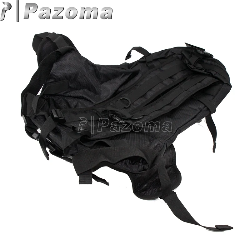 

Metallic Carapace Waterproof Motorcycle Backpack Large Women Male Casual Travel Bag Backpack D-rings Hang Purses Mobile Phones