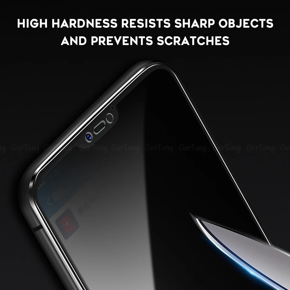 Антишпионское полное покрытие из закаленного стекла для Samsung Galaxy A30 A50 M10 M20 A8 A6 J4 J6