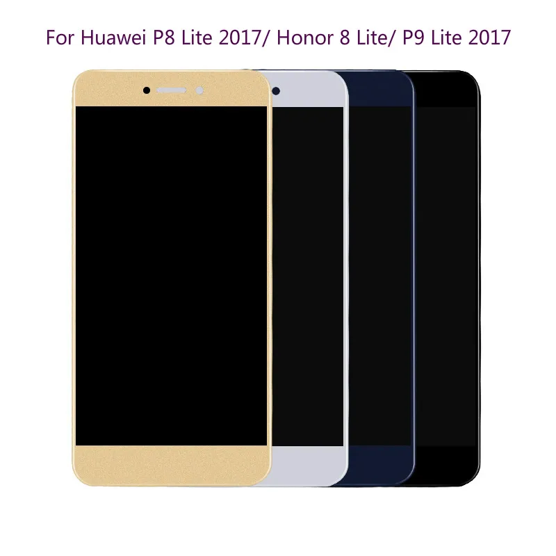 5 2 ''для huawei P8 Lite 2017/Honor 8 Lite/P9 2017 ЖК дисплей Дисплей Сенсорный экран планшета