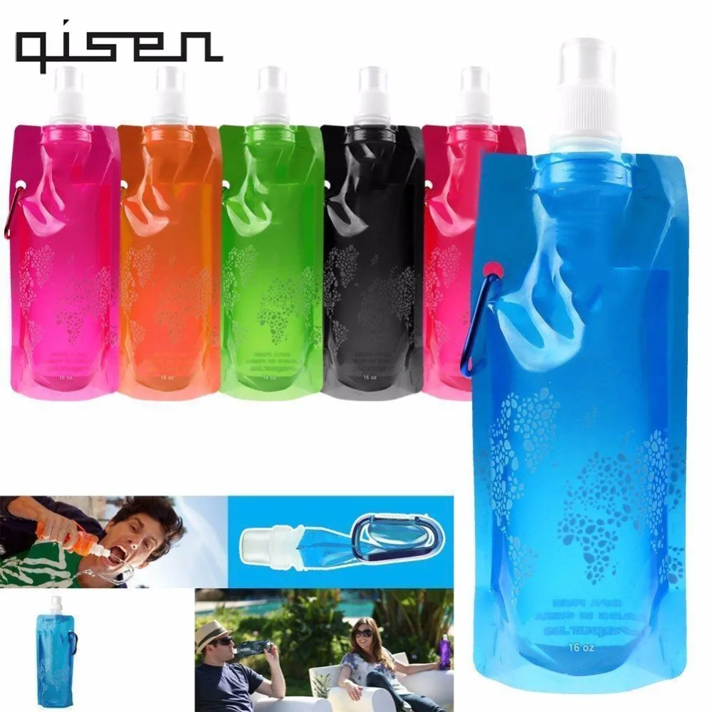 Складная бутылка для воды 500 мл | Дом и сад