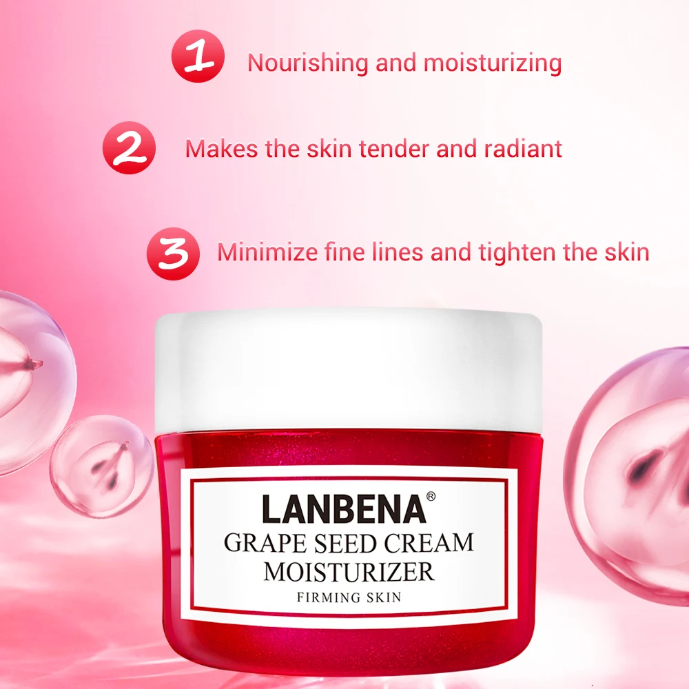 LANBENA крем для лица Лифкрем виноградное семя лифтинг укрепление глубоко