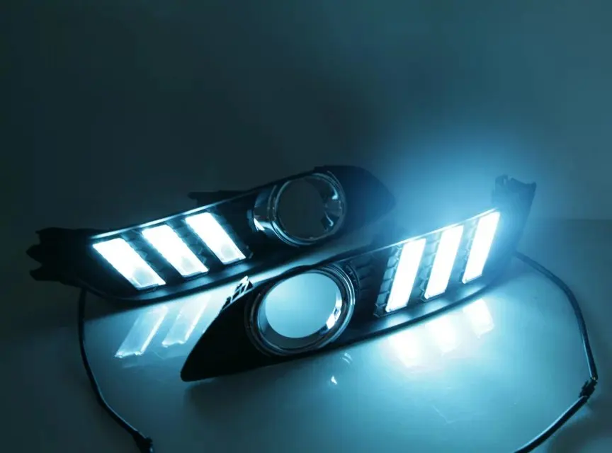 Osmrk светодиодные противотуманные фары светильник с желтый сигнал поворота синий