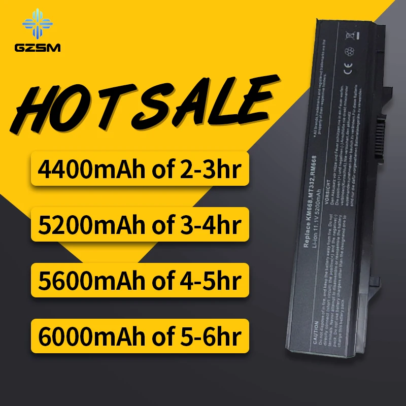 Gzsm ноутбук Батарея для dell Latitude E5400 E5410 E5500 E5510 312-0762 312-0769 451-10616 KM742 KM769 0RM668 312-0902 451-10617 |