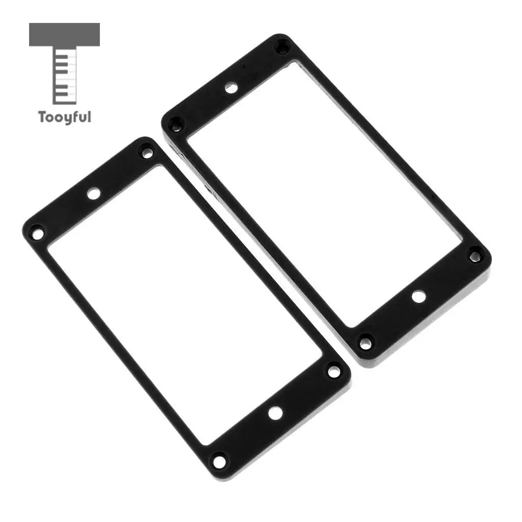 2 шт. пластиковые детали для электрогитары|dual humbuckers|humbucker pickuppickup mounting ring |