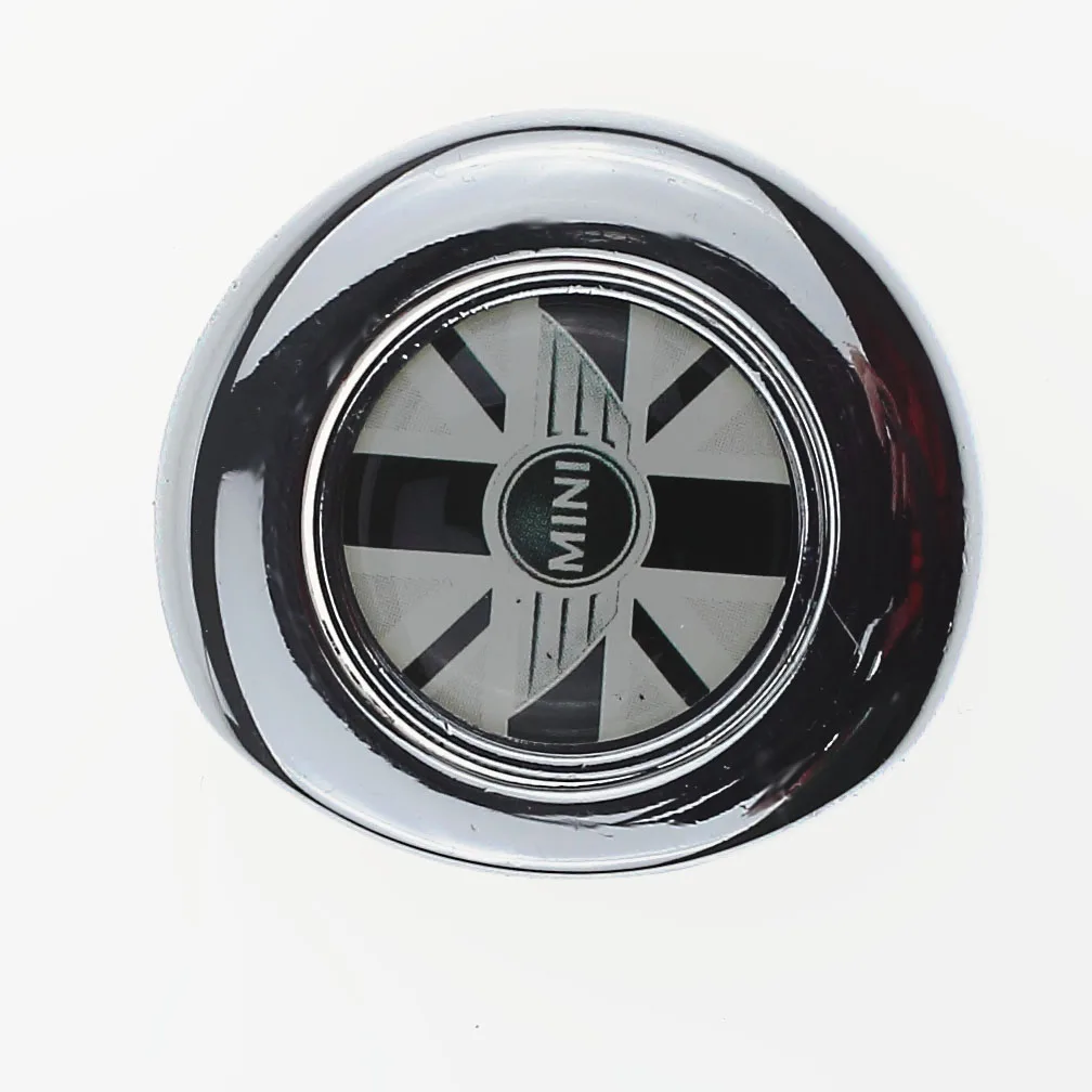 Логотип крыльев серый флаг Великобритании хромированная полированная отделка