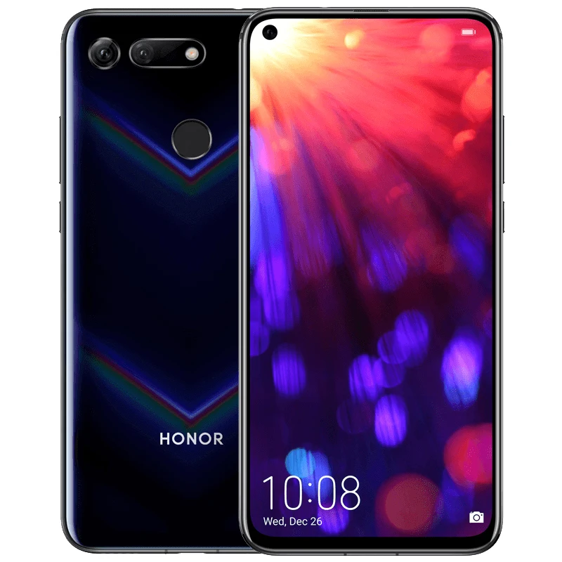 Honor v20 Honor View 20 Link Turbo Смартфон Honor V20 Android 9 Поддержка NFC Быстрая зарядка мобильного телефона
