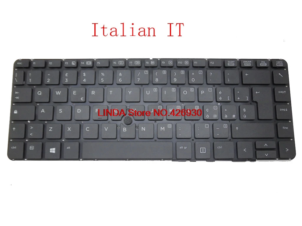 Клавиатура для ноутбука hp PROBOOK 640 G1 645 738688-251 738688-BG1 738688-001 аккумулятор большой