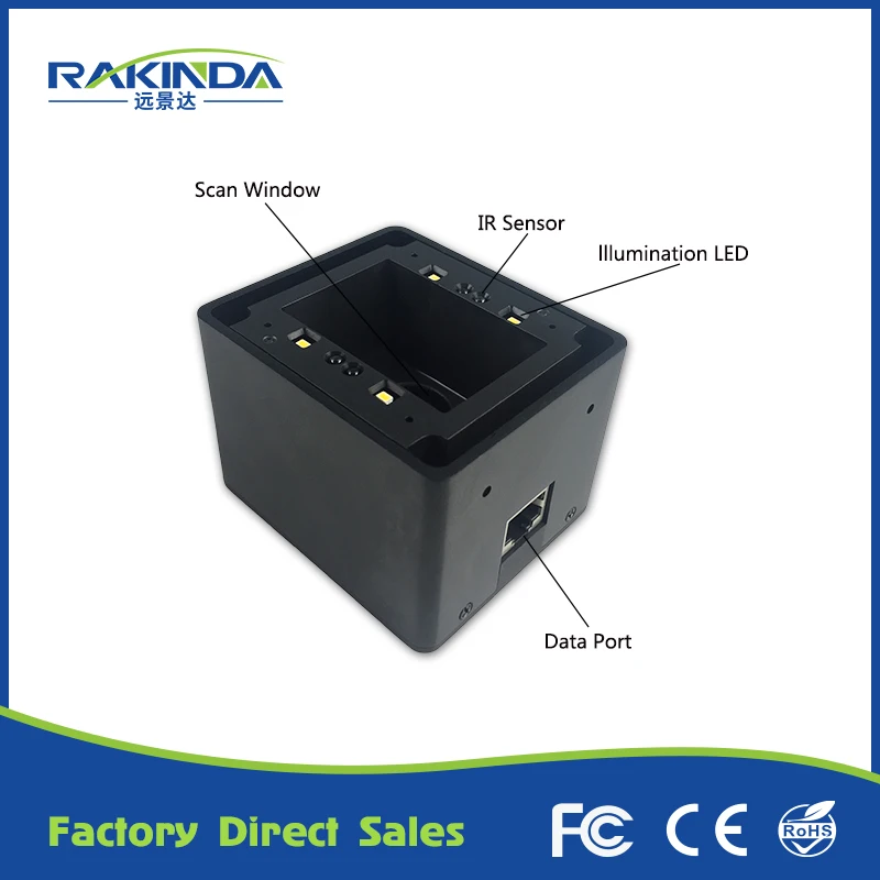 RD4500I RS232 интерфейс 1D2D QRCODE PDF417 сканер штрих-кода модуль для мобильного контроля