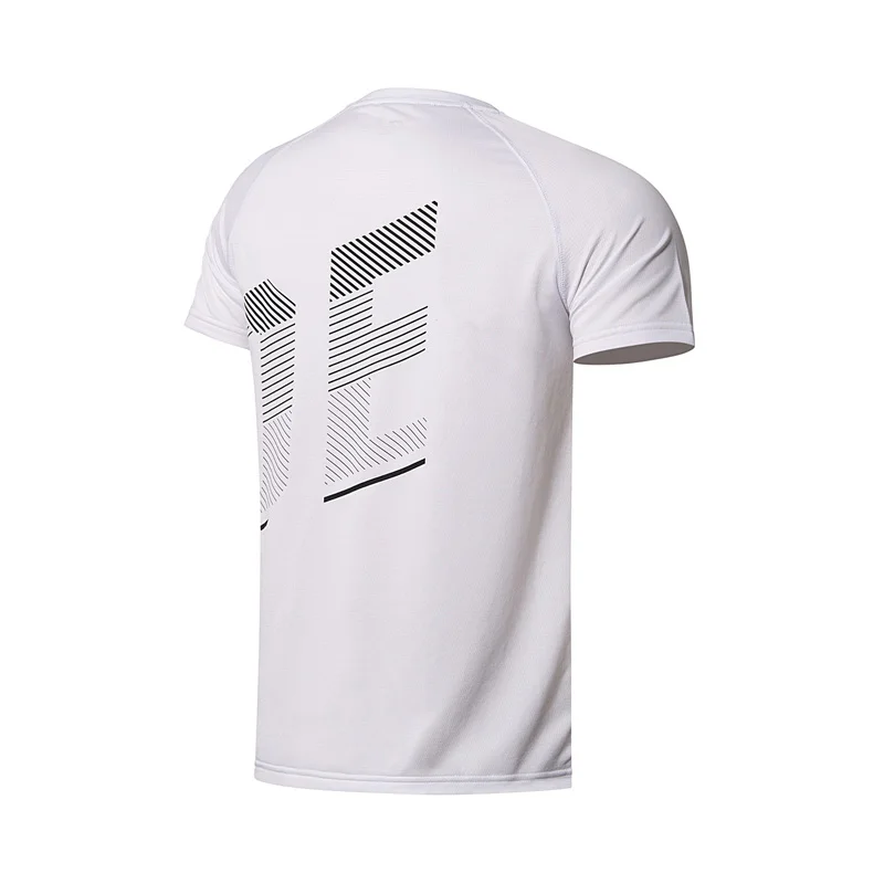 Li Ning мужские баскетбольные футболки из Джерси серии Уэйд Спортивная футболка с
