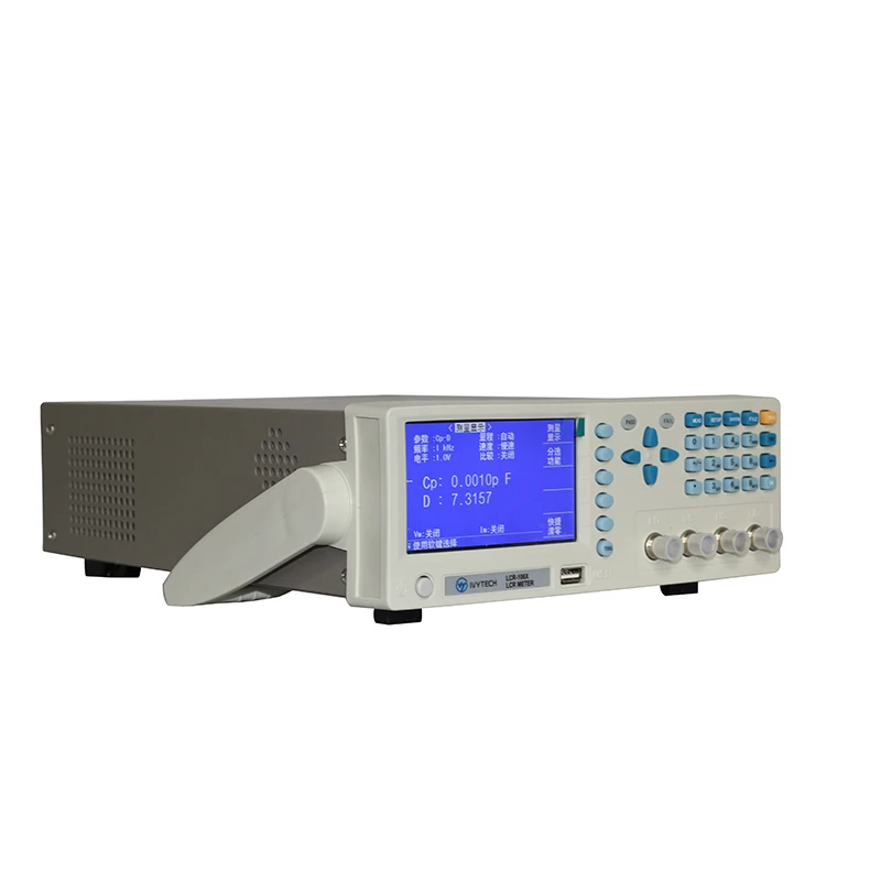LCR-106X 200 кгц цифровой мост электронный прибор для испытания компонентов измеритель иммитанса на тонкопленочных транзисторах на тонкоплёночных транзисторах Дисплей 32-битный двухъядерный процессор два Выход сопротивление