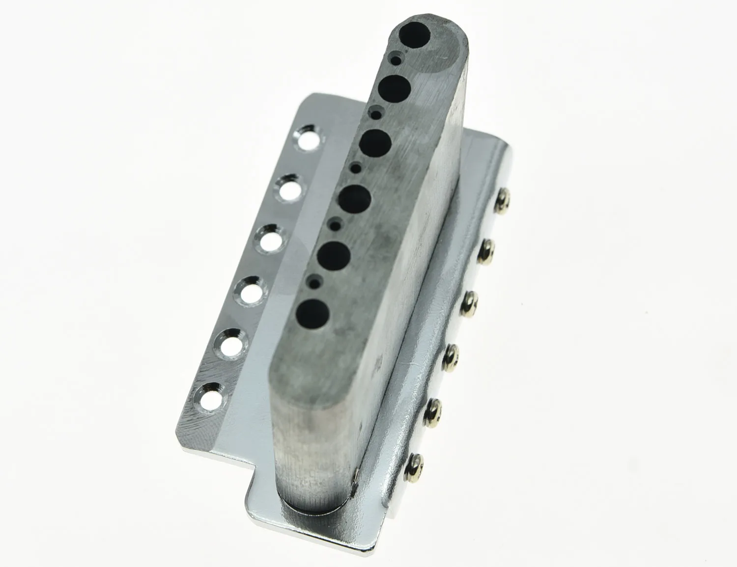 Хромовые винтажные ST для тремоло на гитаре мост полный размер блок изогнутые