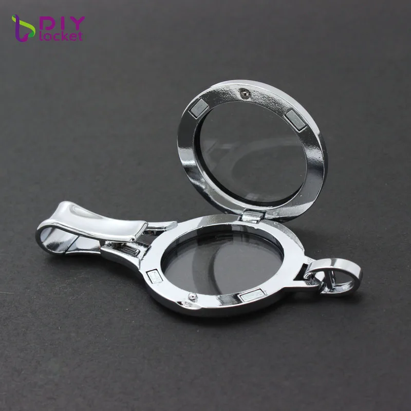 Модный DIY locket разразразы магнитные Стеклянные Плавающие Подвески lanyard|lanyard