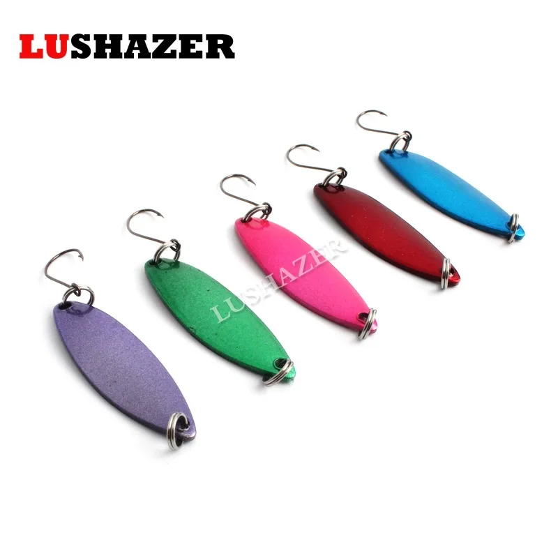 3.8cm2.8g металлическая Спиннер ложка рыболовная приманка peche leurre souple crank bait isca