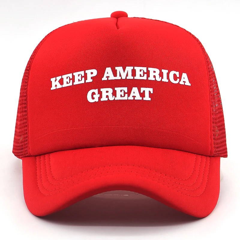 Новая бейсбольная кепка с принтом KEEP AMERICA GREAT хлопковая бейсболка регулируемым
