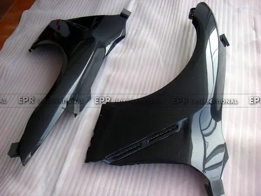 Автомобильный Стайлинг для Nissan R35 GTR углеродное волокно OEM Переднее Крыло (с