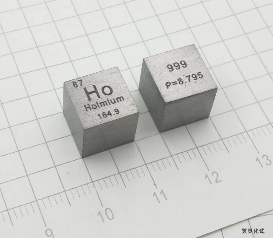 

The Average Weight of the Periodic Phenotypic Cubes of Holmium and Rare Earth Metals Is 8.88 G Ho (> 99.9%).