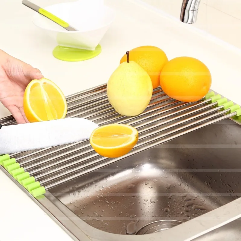 Складная стойка из нержавеющей стали дуршлаг сушильный лоток|tray pan|tray cartray dome |