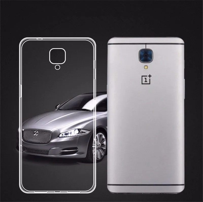 HC17 Для Oneplus 3 Случай 5.5 дюймов Прозрачный TPU Крышка Три Мягкий Ультра Тонкий Crystal Clear