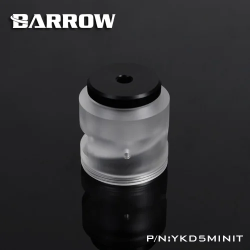 Барроу POM/PMMA Акриловый водяной насос Крышка для D5 / MCP655 serise компьютера водяного