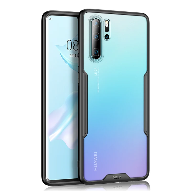 Msvii Роскошный чехол для Huawei P30 P20 Прозрачный Pro силиконовый защита экрана|Бамперы| |