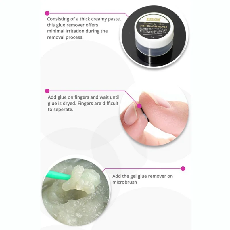 Средство для снятия клея накладных ресниц|Клей ресниц| |