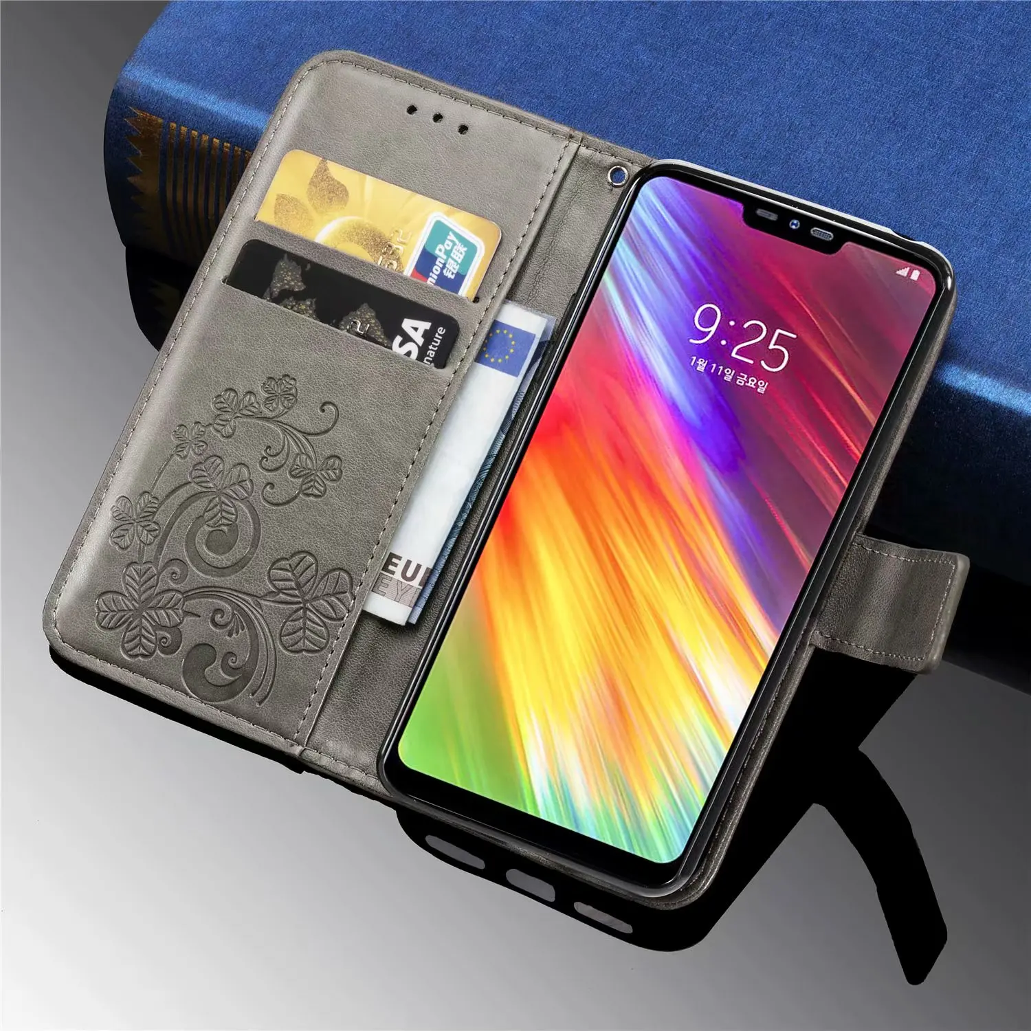 Кожаный бумажник чехол для телефона для LG K8 K10 Q6 Q7 Q9 G7 G8 ThinQ подходит K9 K11 X Мощность 2 3 K30 K50 Q60 Stylo Флип Стенд кожаный чехол