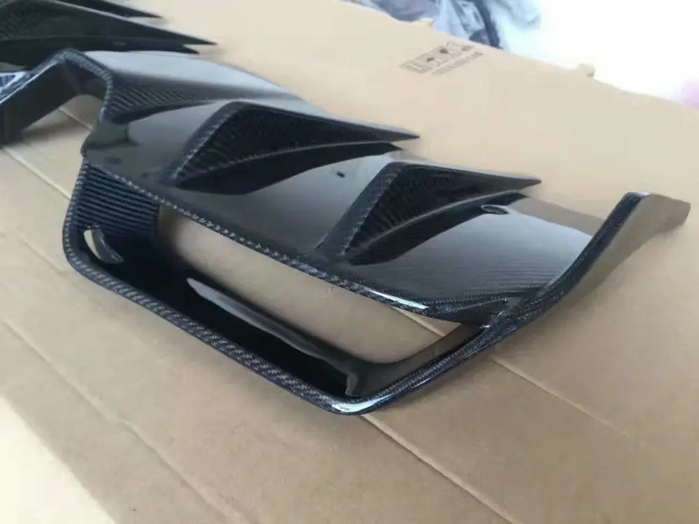 Стиль renntech углеродное волокно задний бампер спойлер, диффузор для Mercedes BENZ SLS R197 AMG 2011 2012 2013 тюнинг-пакет