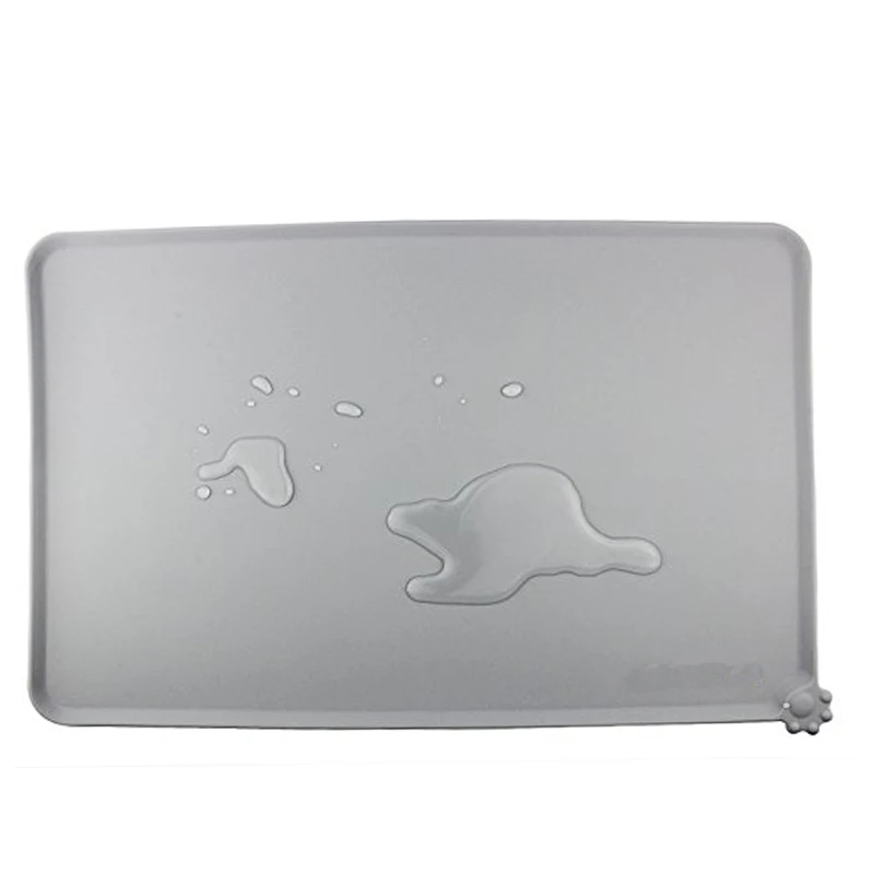 Противоскользящие собака чаша коврик силиконовый для кормления животных место