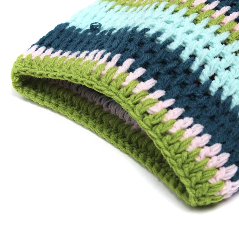 

Hot Sales Baby Newborn Cocoon Photograph Props Infants Handmade Knitted Sleeping Bag Crochet Caps Hat Kids Baby Clothes Props