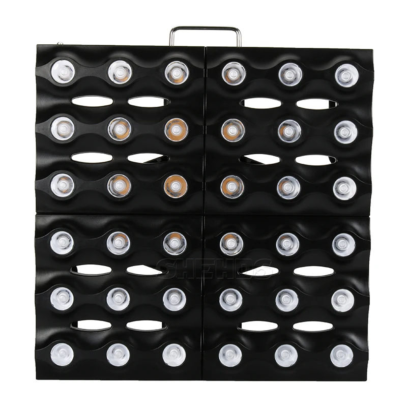 Светодиодный, матричный, 36x3 Вт, золотой цвет, DMX512, сценический эффект, освещение, хорошо подходит для диджея, дискотеки, вечерние, танцевальные, для клубов, баров и свадебных украшений