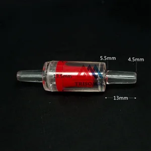 Обратный клапан, 4,5 мм, материал одностороннего клапана GPPS, обратный клапан, плоский фторрубежный клапан для пищевых продуктов или питьевой воды