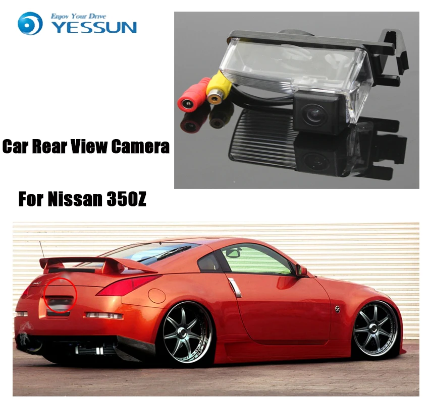 Парковочная камера YESSUN для Nissan 350Z 370Z Fairlady Z заднего вида HD CCD|hd ccd|rear view camerarear camera |
