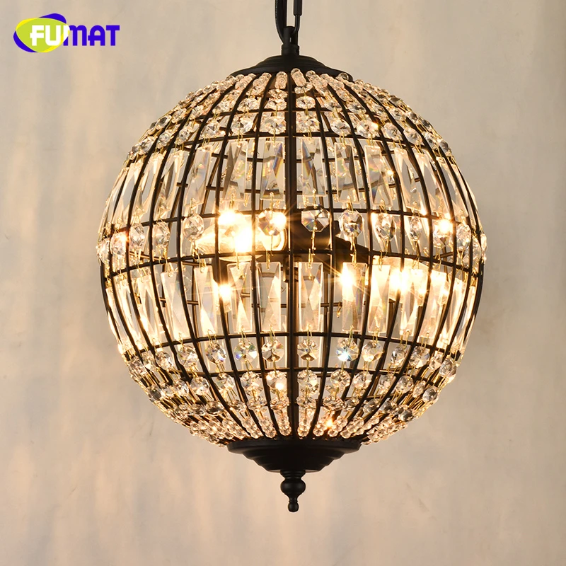 Хрустальная люстра FUMAT K9 лампа с шариковым абажуром для гостиной столовой