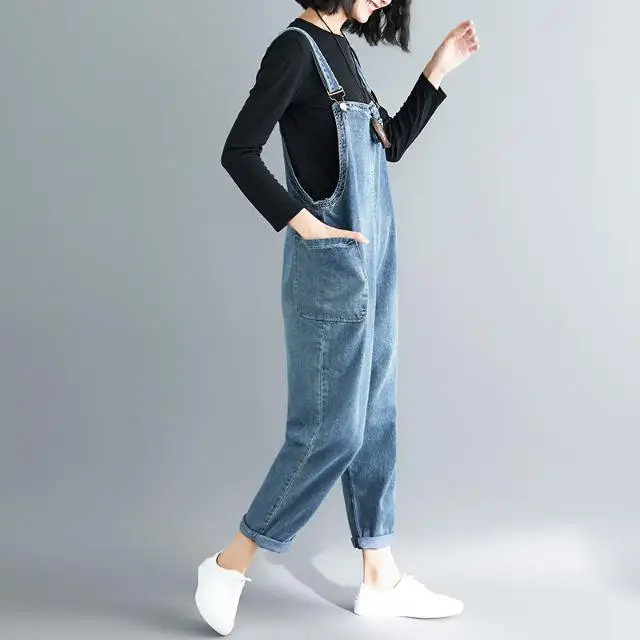Женская одежда джинсовые ткани повседневные Комбинезоны летние комбинезоны