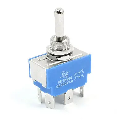 AC 250V 6A DPDT 3 позиционный 6 контактный мгновенный рычажный переключатель|switch switch|switch