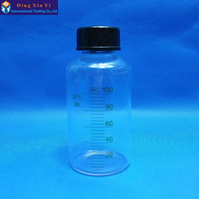100ML1 0 шт./лот стеклянные флаконы градиентные для образцов сывороточная бутылка