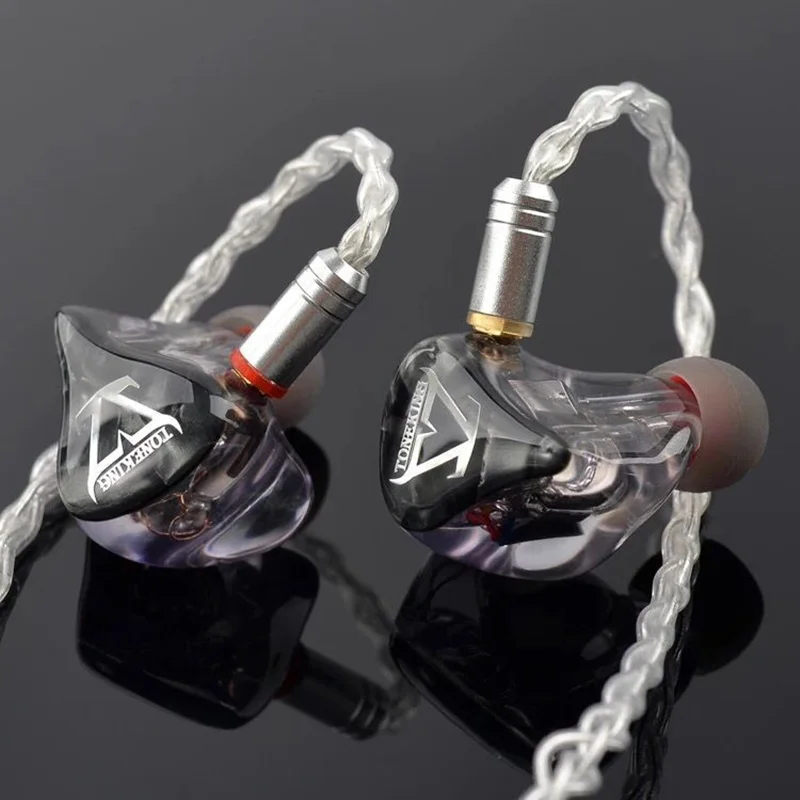 TONEKING T66S привод в ухо наушник 6 уравновешенного якоря Hi Fi Monito с MMCX 8 ядерный