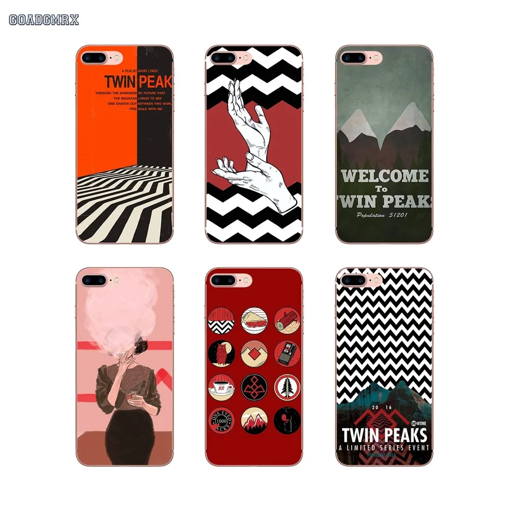 Прозрачный мягкий чехол Welcome To Twin Peaks для Samsung Galaxy S2 S3 S4 S5 Mini Alpha S6 S7 edge S8 S9 Plus J1 Grand
