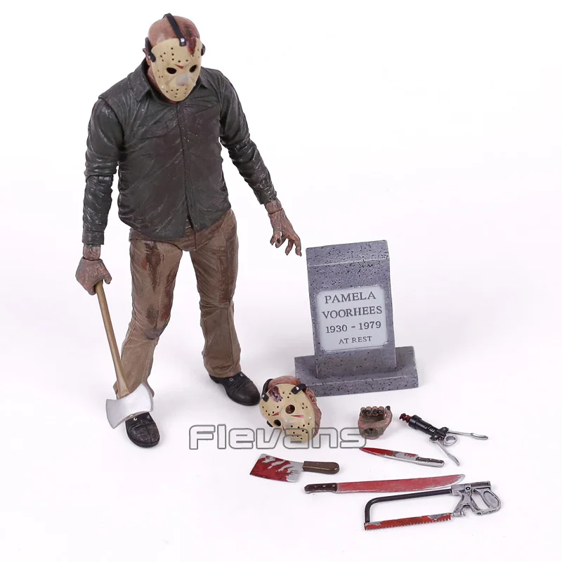 NECA Friday 13th the Final Chapter Jason Voorhees ПВХ фигурка Коллекционная модель игрушки