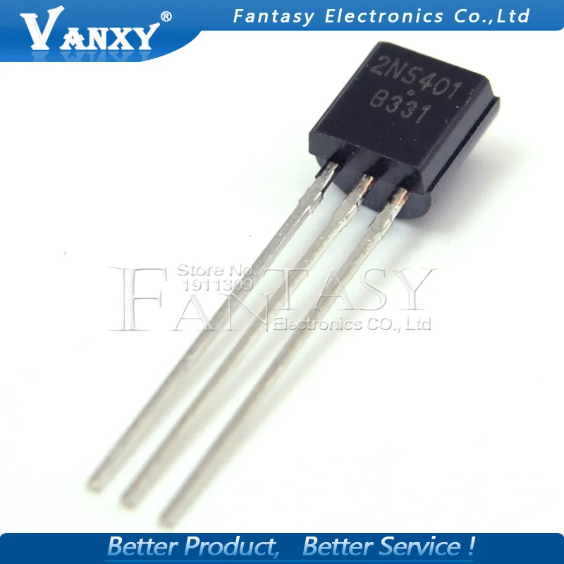 100 шт. 2N5401 TO 92 TO92 0.3A 160V PNP Транзисторы новые и оригинальные IC|transistor pnp|ic 2transistor to-92 |